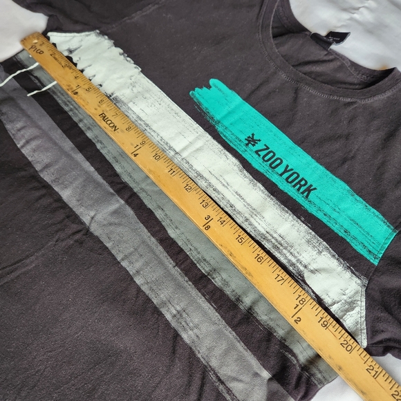 Zoo York Unbreakable Skateboard Crew Punk Black L Graphic Print Crewneck T-Shirt - Picture 5 of 6